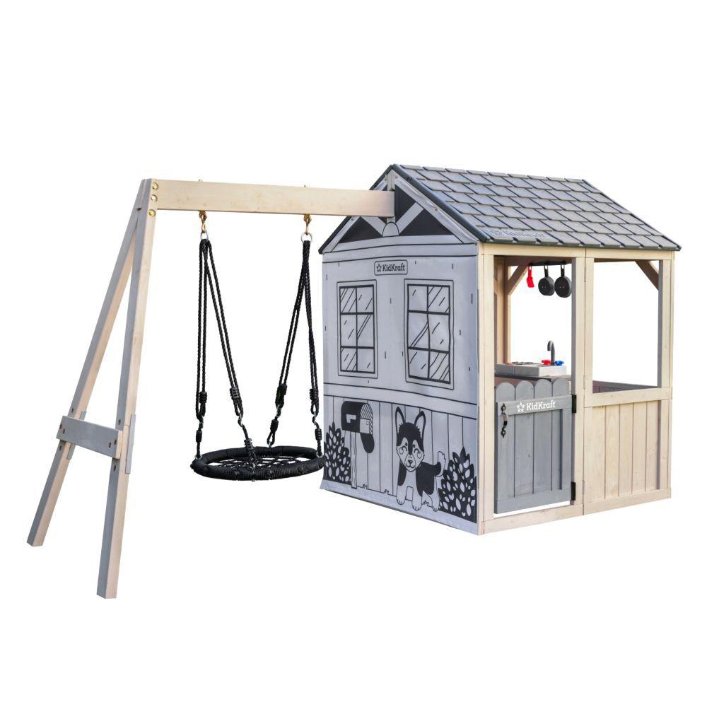 Kidkraft Savannah Swing Playhouse - 255cm x 110cm x 141cm