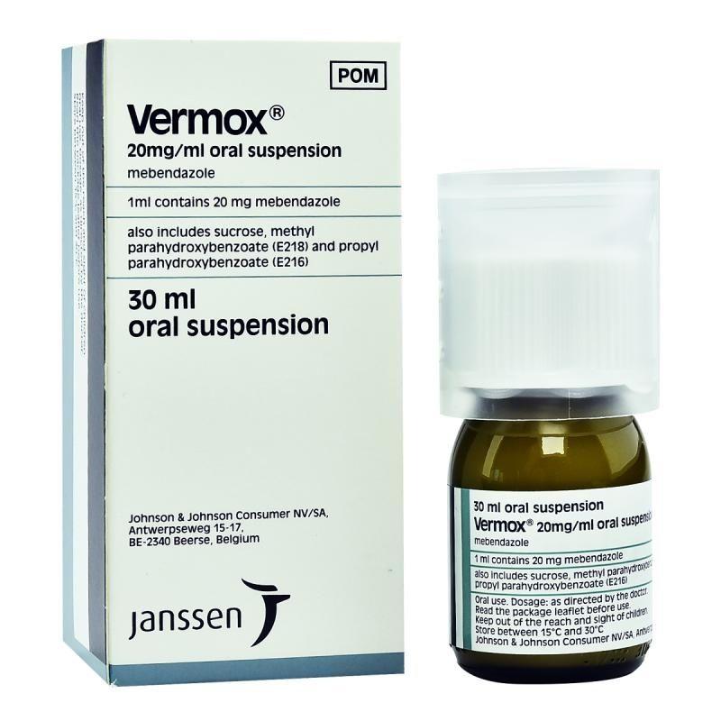 Vermox Susp 30Ml