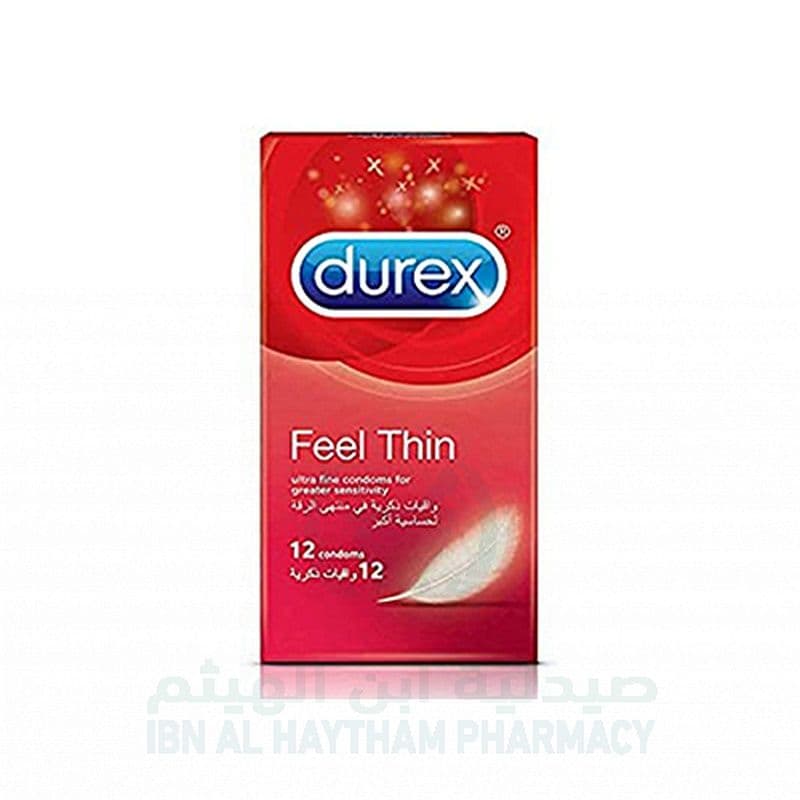 Durex Feel Thin Condom 12'S