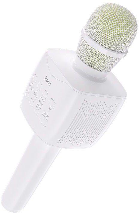 Hoco Bk5 Cantando Wireless Microphone White