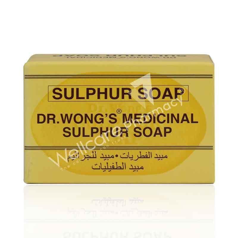 Sulphur Soap 80 Gm Dr Wongs