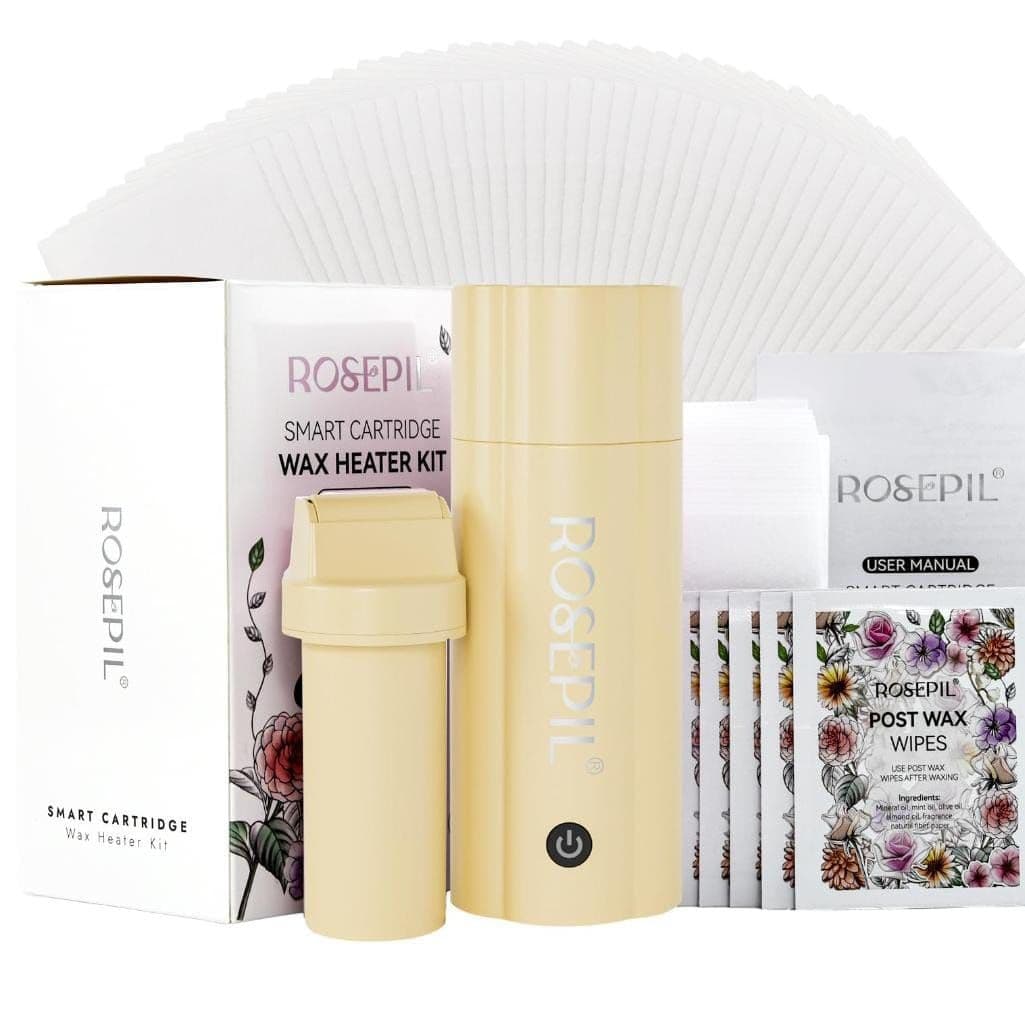 Rose Wax Hair Remover Yellow Kit