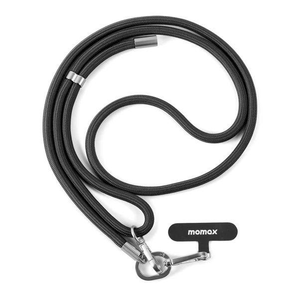 Momax Lanyard For Phone Black