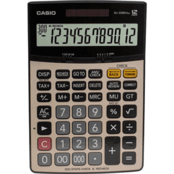 Casio Calculator Dj-220D Plus