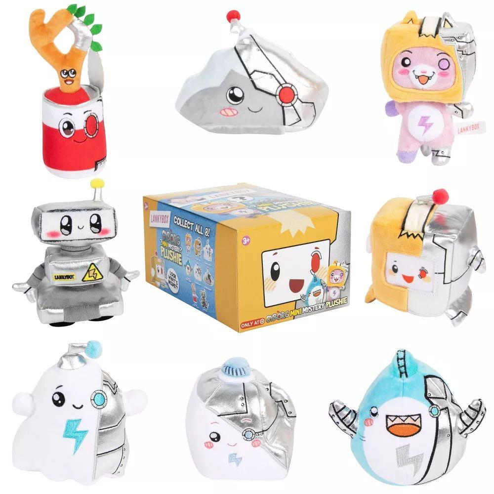 Lankybox Cyborg Mini Mystery Plush Toy (15 Cm, Assorted)