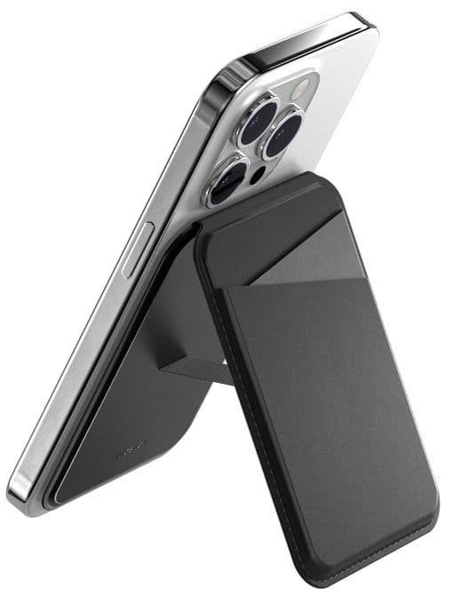 ستاند و بووك MagEasy Snap المغناطيسي / يدعم MagSafe / اسود