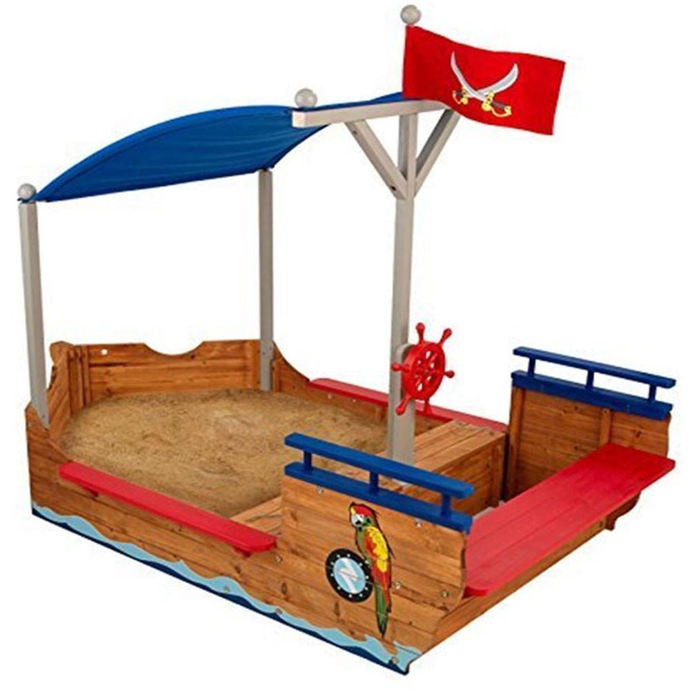 Kidkraft Pirate Sandboat - 200cm x 113cm x 152cm