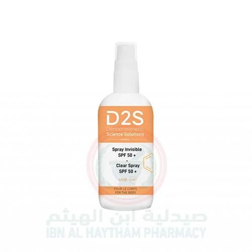 D2S Invisible Spary Sunscreen Spf50+ 50Ml