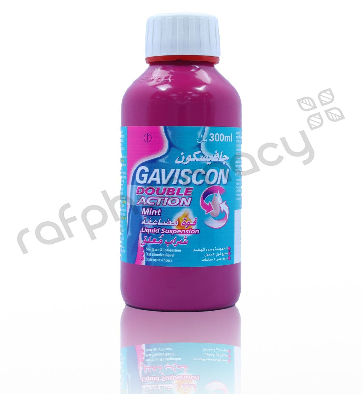 Gaviscon Double Action Mint Flavour Syrup 300Ml