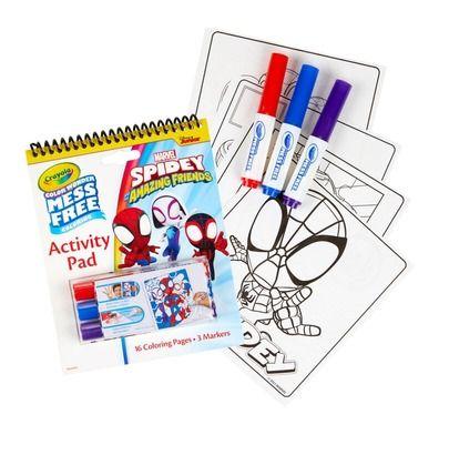 Crayola Spidey/Friends Activity Pad 18Pcs