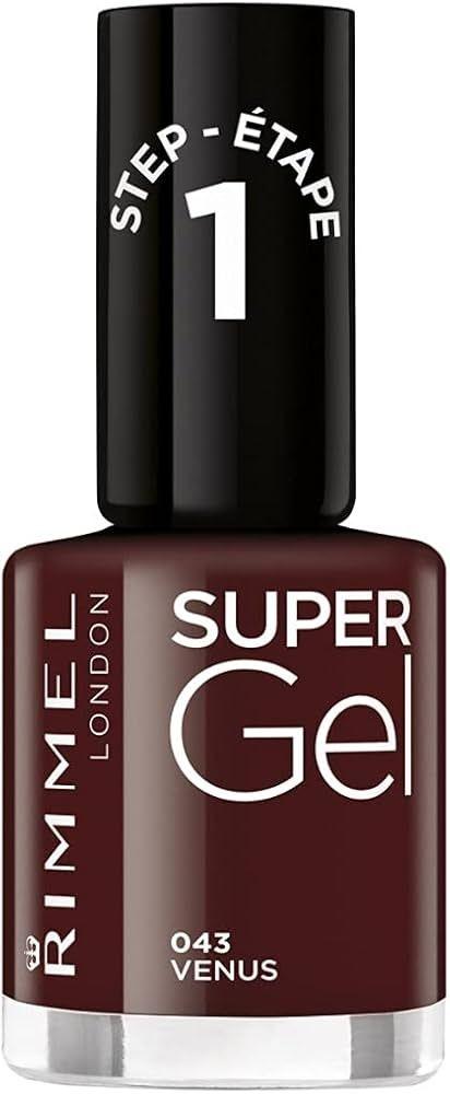 Rimmel London Super Gel Nail Polish 043 Venus 12 Ml