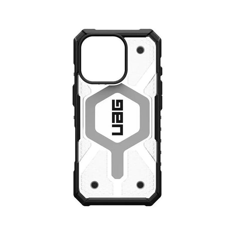 Uag Pathfinder Clear Magsafe For Iphone 16 Pro Ice, 18 Ft/5.4 Meters Drop Protection,Elevated, Co-M