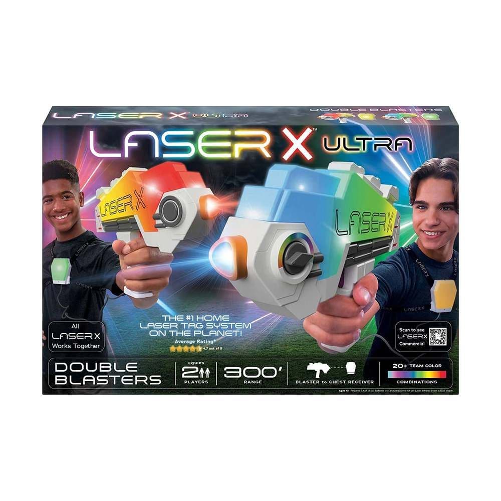 Laser X Ultra Double Blaster (Pack Of 2)