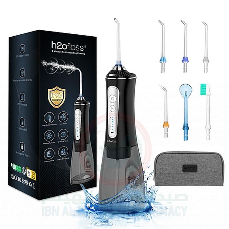 H2O Waterflosser Cordless P11 Black