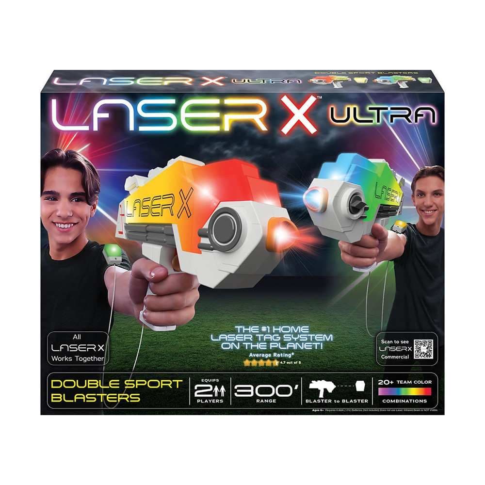 Laser X Ultra Double Sport Blaster (Pack Of 2)