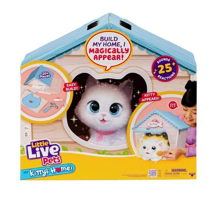 Little Live Pets Kitty Puppy Homeset