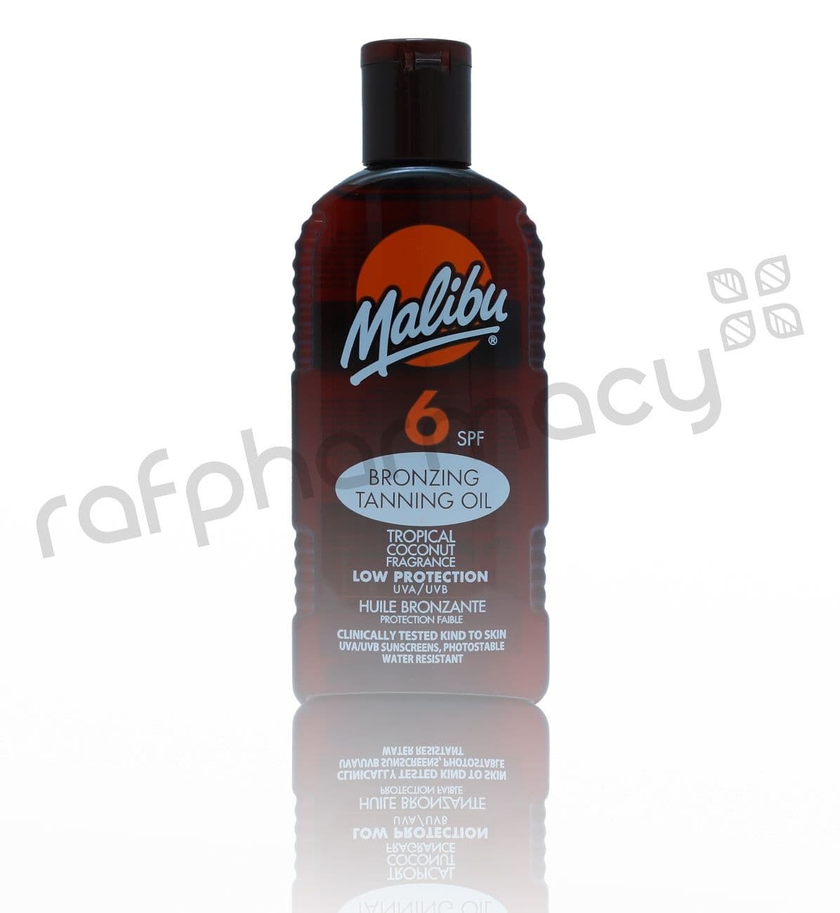 Malibu Spf 6 Bronzing Tanning Oil 200Ml#13529