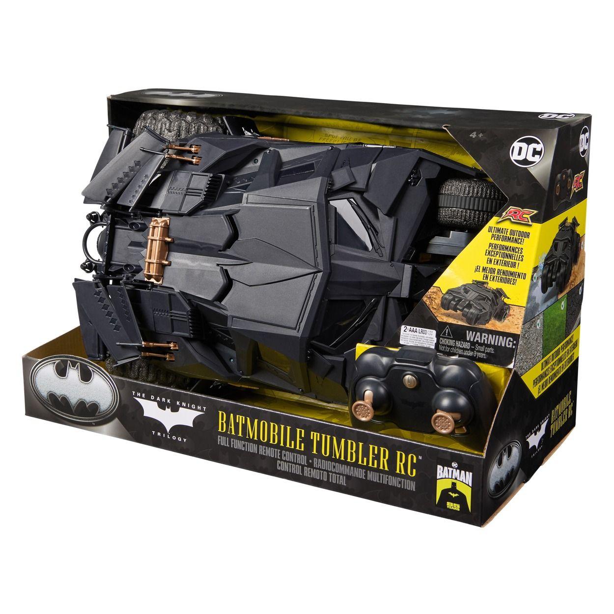 Dc Batman Tdk Trilogy Batmobile Tumbler Rc