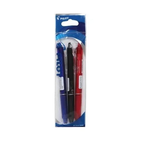 Pilot Frixion Clicke Rpen 0.7 3Colors 3Pcs