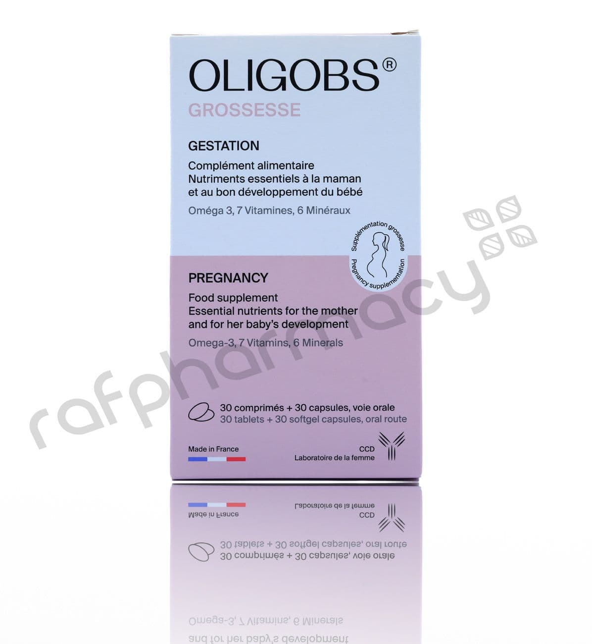 Oligobs Grossesse Softgel Capsules 30'S+30Tablets#17295