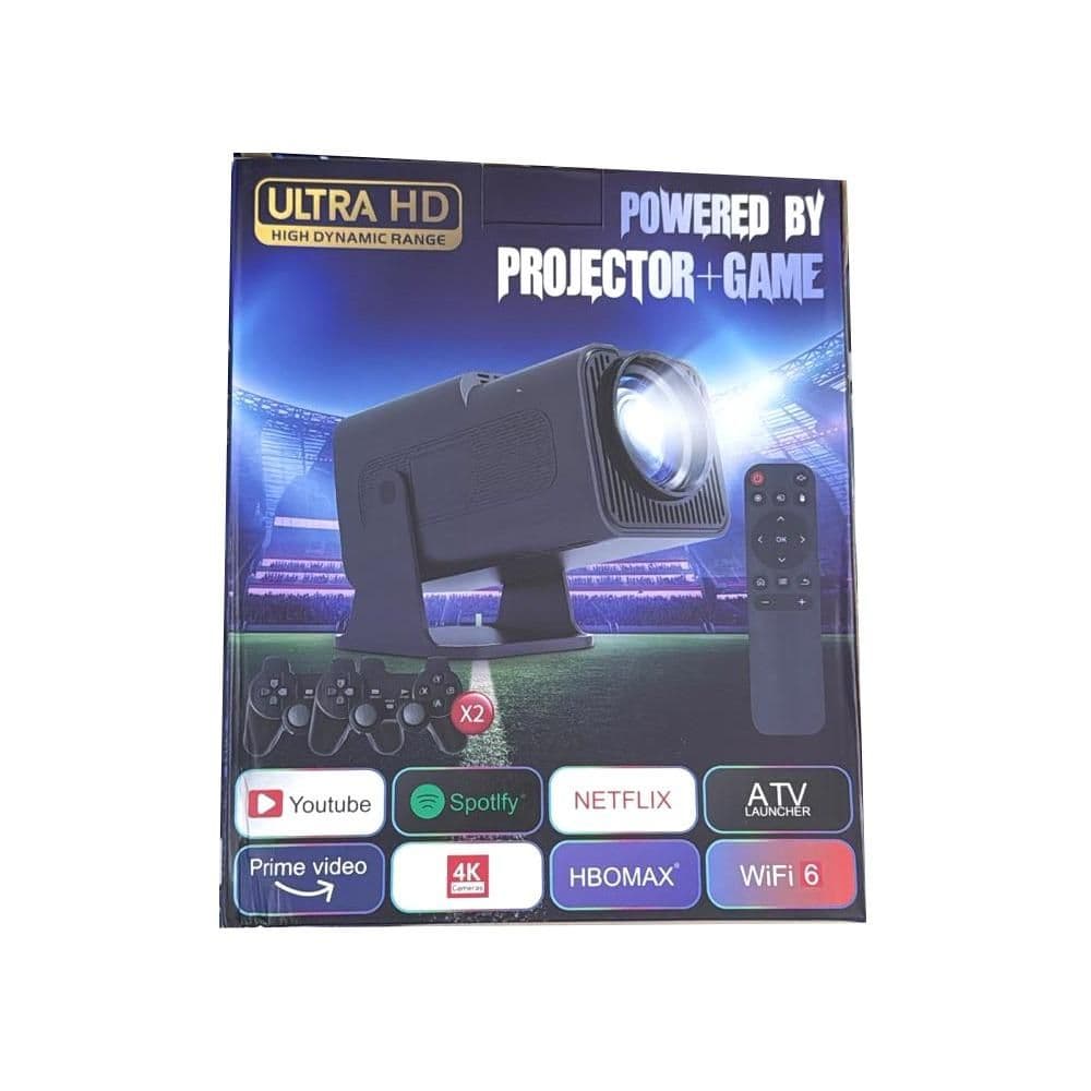 جهاز عرض + ألعاب Ultra HD مع جهاز تحكم عن بعد No.16310