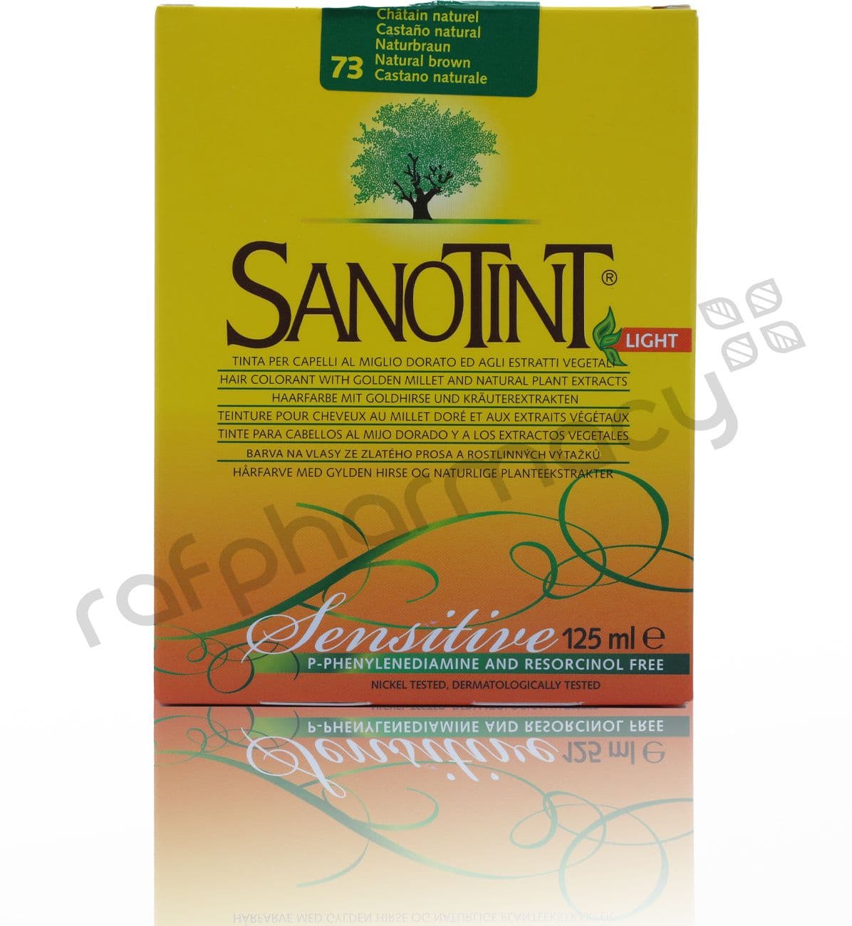 Sanotint 73 Natural Brown Hair Colour 125Ml#80473