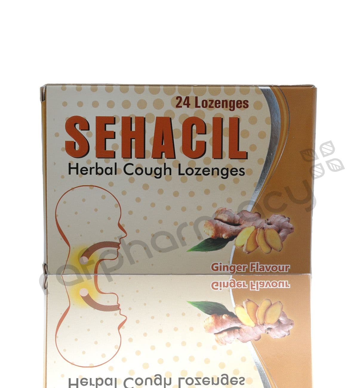 Sehacil Herbal Cough Lozenges Ginger 24'S#20834 