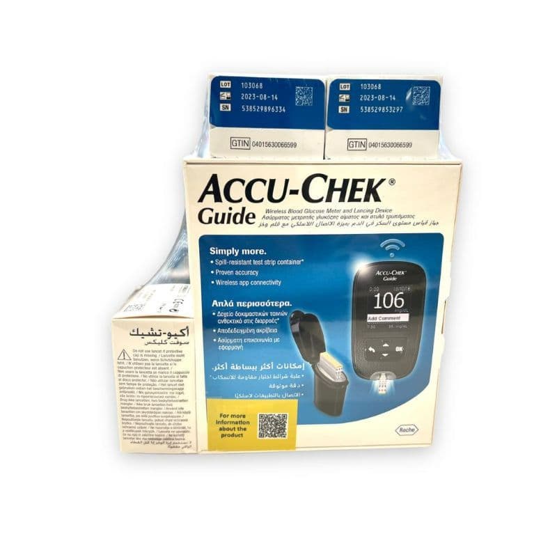 Accu Check Guide Offer 100 New Machine  350 GM 