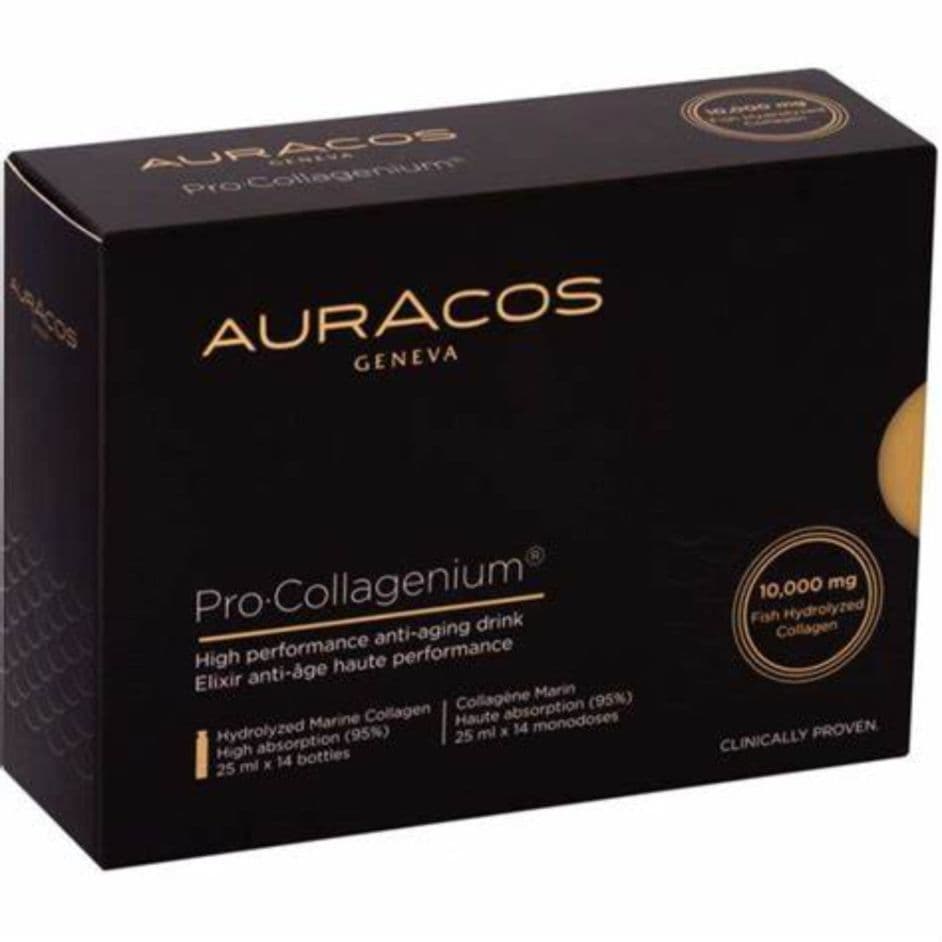 Auracos Geneva Pro-Collagen 10,000Mg 14 Ampoules 25ML