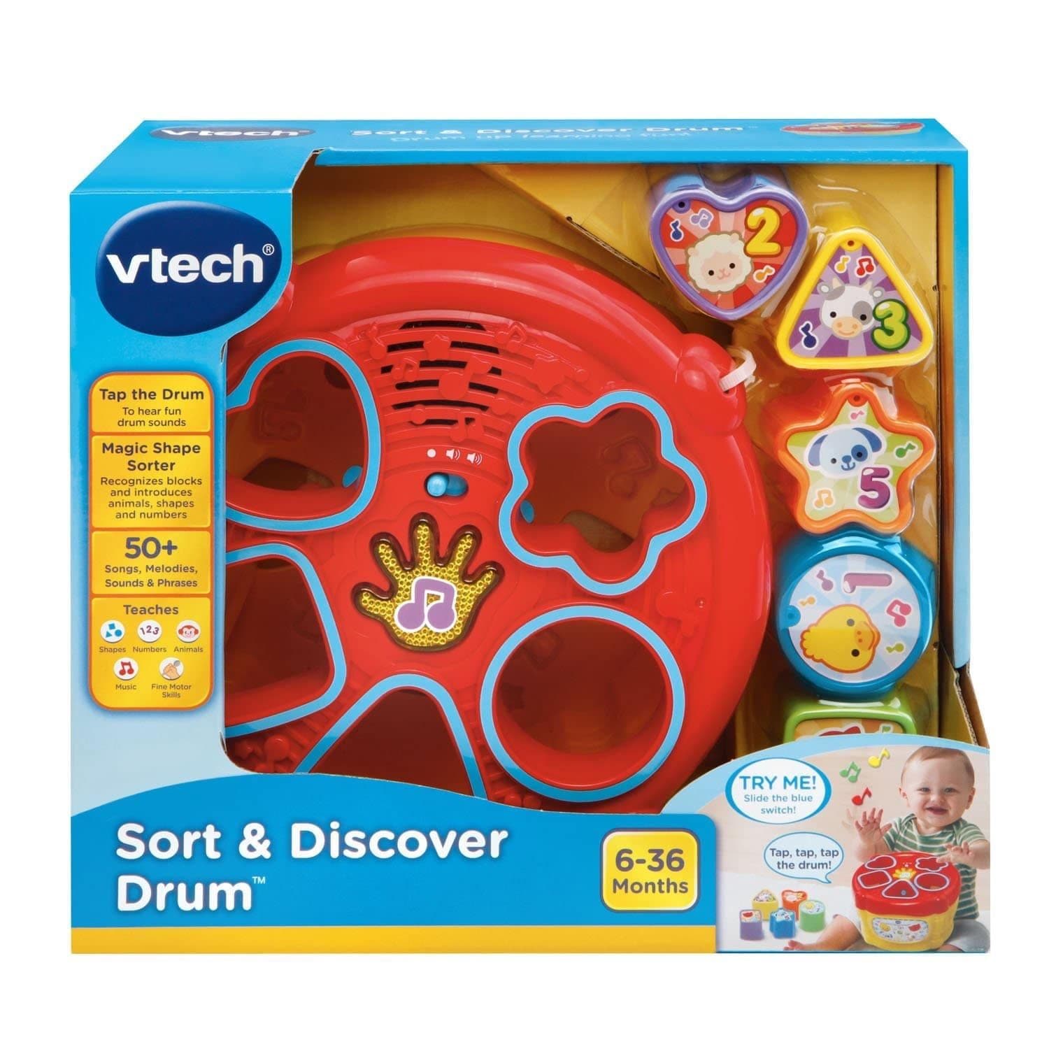 Vtech Sort & Discover Drum Toy