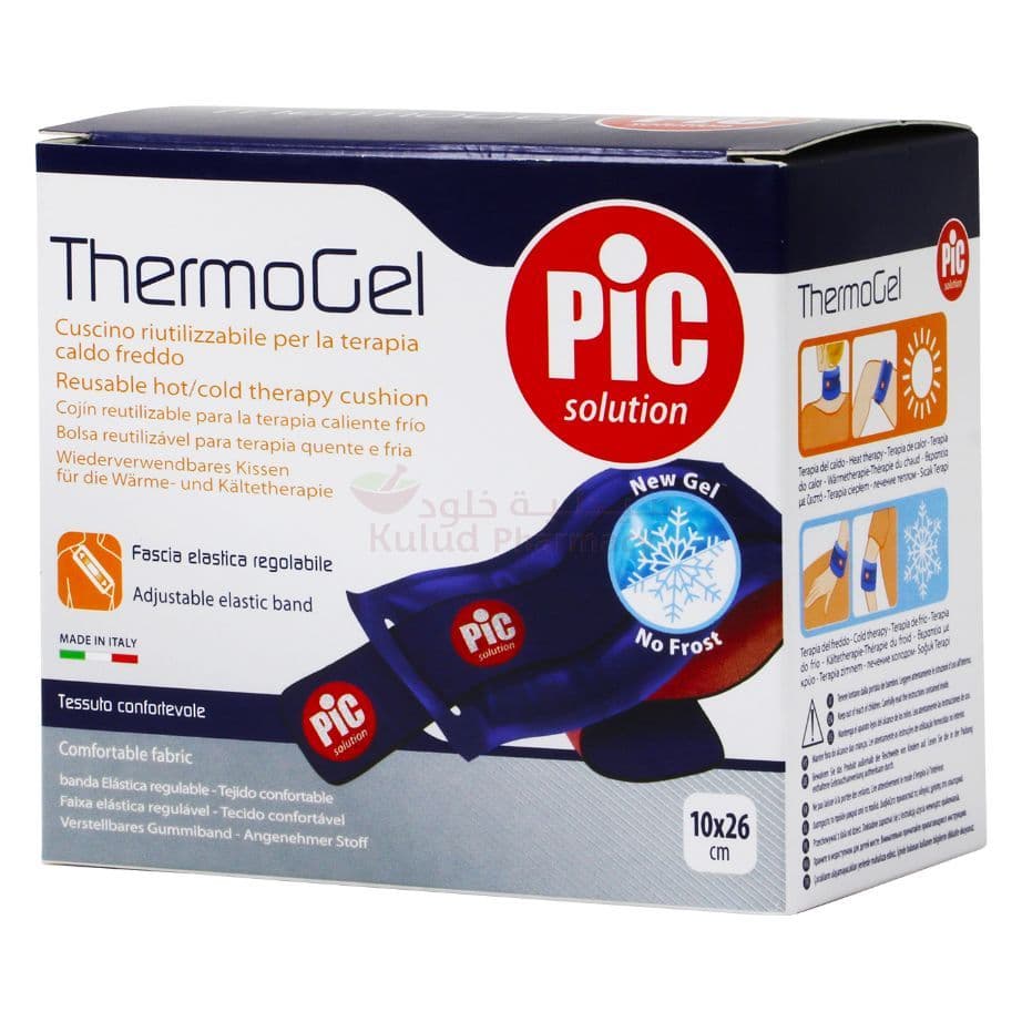 Pic Thermogel 10 X 26 Cm Extra With Elastic Bandage Gel Pack  1 PC