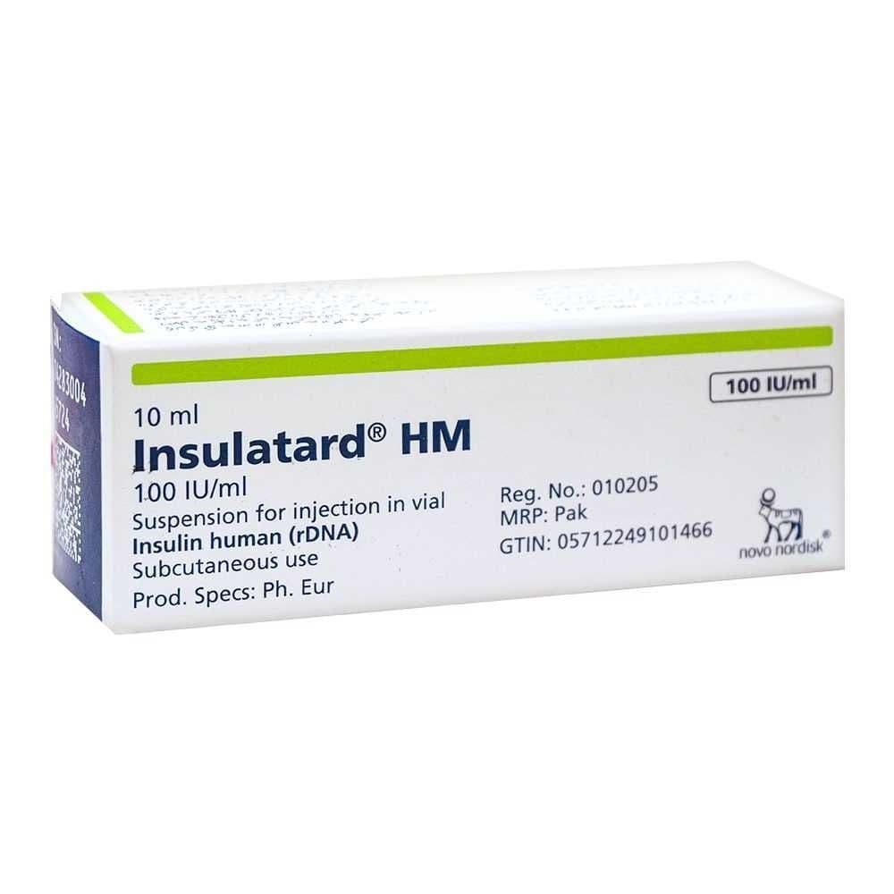 Insulatard Hm 100Iu/10Ml