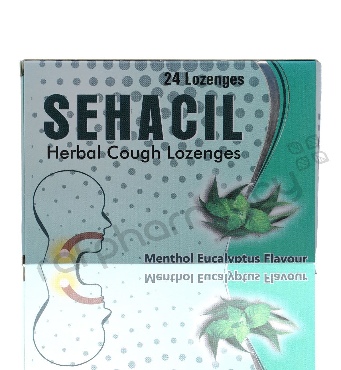 Sehacil Herbal Cough Lozenges Menthol Eucalyptus 24'S#20833 