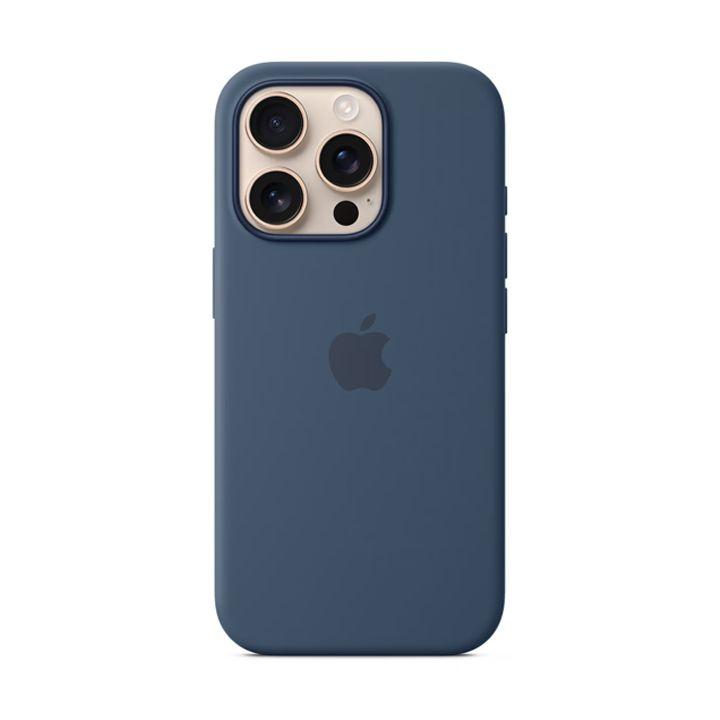 Apple Myyk3Zm/A Iphone 16 Pro Silicone Case With Magsafe Denim-Zml