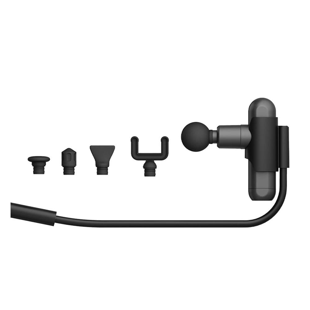 Green Lion Long Handle Massage Gun - Black