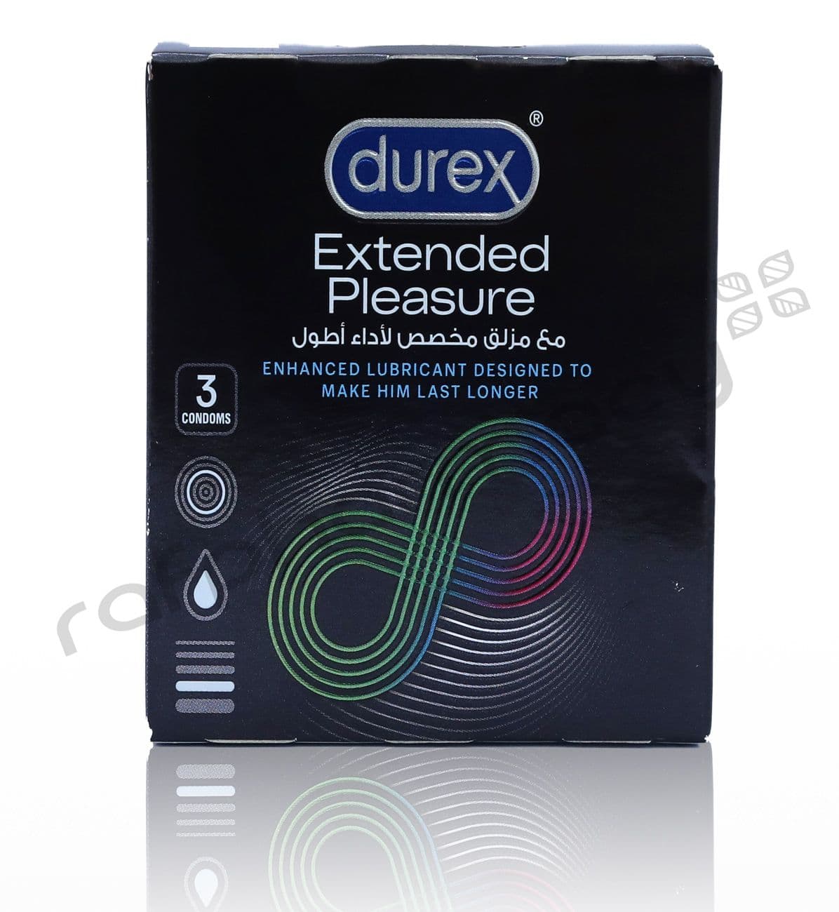 Durex Extended Pleasure. Cond.1X3'S#Rh809