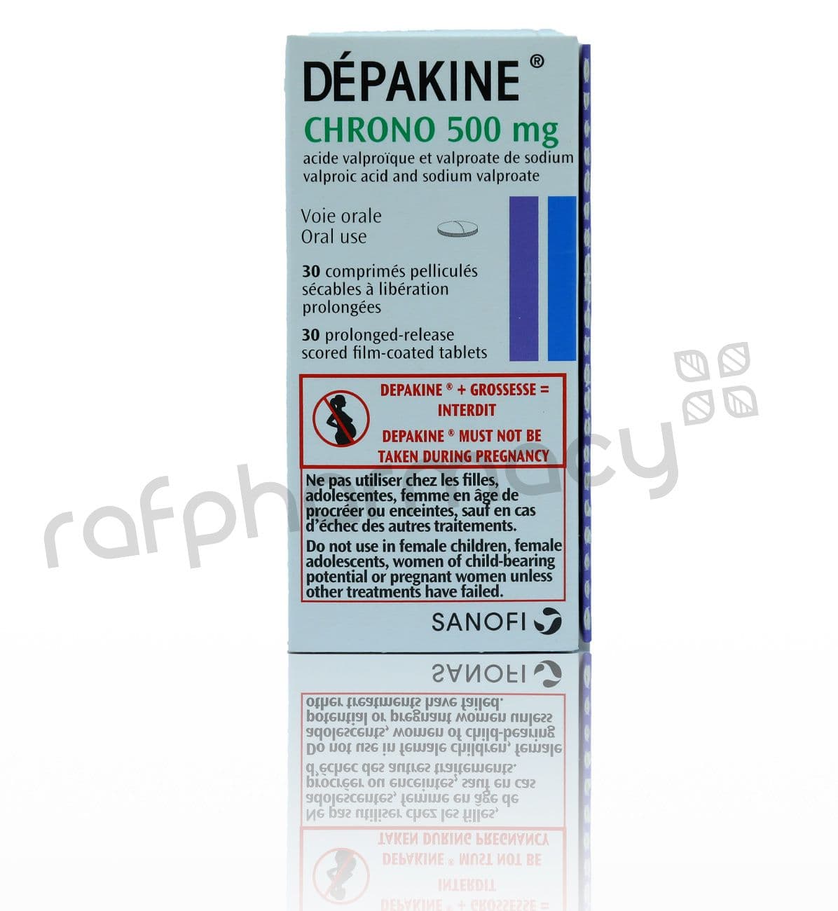 Depakine Chrono 500Mg Tab 30'S