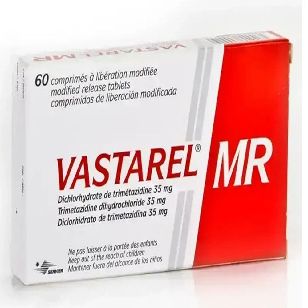 Vastarel Mr 35 Mg 60 Tablets