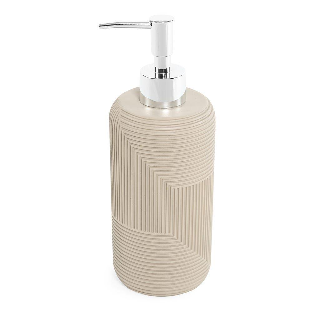 Kayla Soap Dispenser, Beige- 410 Ml