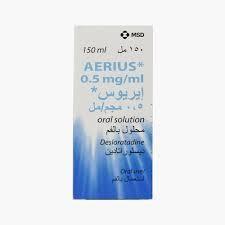 Aerius 0.5Mg-Ml Syrup 150Ml