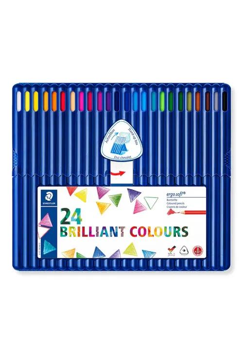 Staedtler - 24 Triangular Colored Pencils