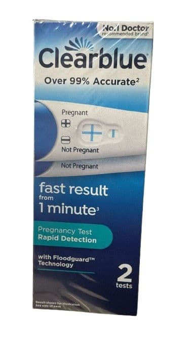 Clearblue Rapid Detection Pregnancy Test 2's