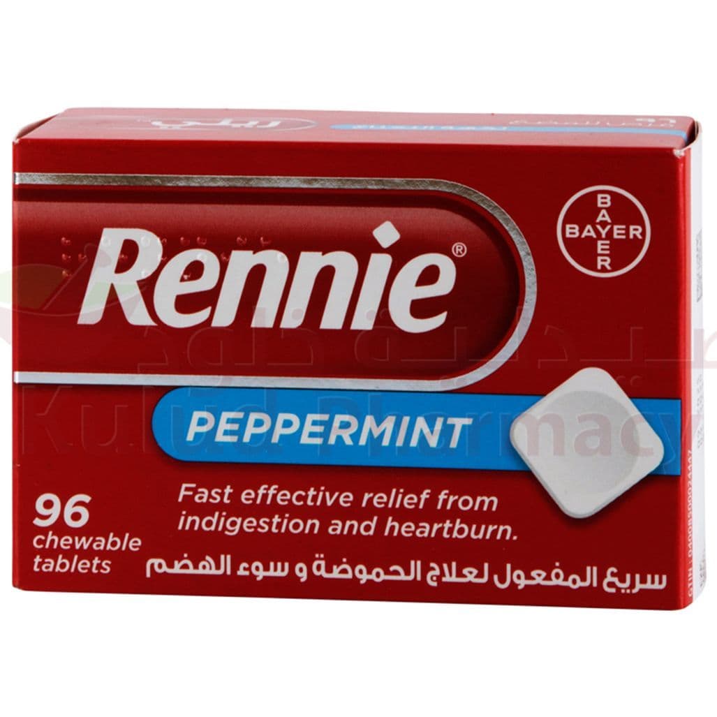 Rennie Chewable Tablet  96 PC