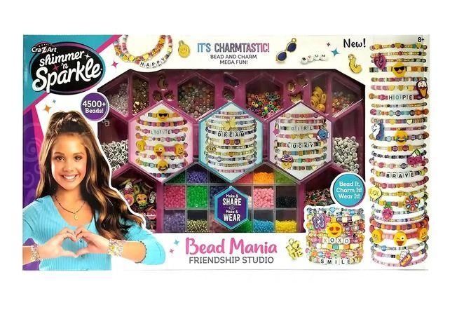 Cra-Z-Art Shimmer N Sparkle Bead Mania Friendship Studio