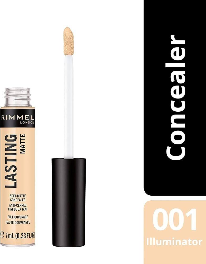 Rimmel London Lasting Matte Concealer 001 Illuminator 7 Ml