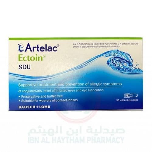 Artelac Ectoin Sdu Eye Drops Vials 30'S