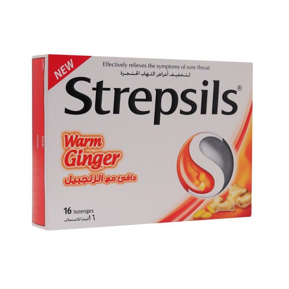 Strepsils Warm Ginger 16'S Lozenges