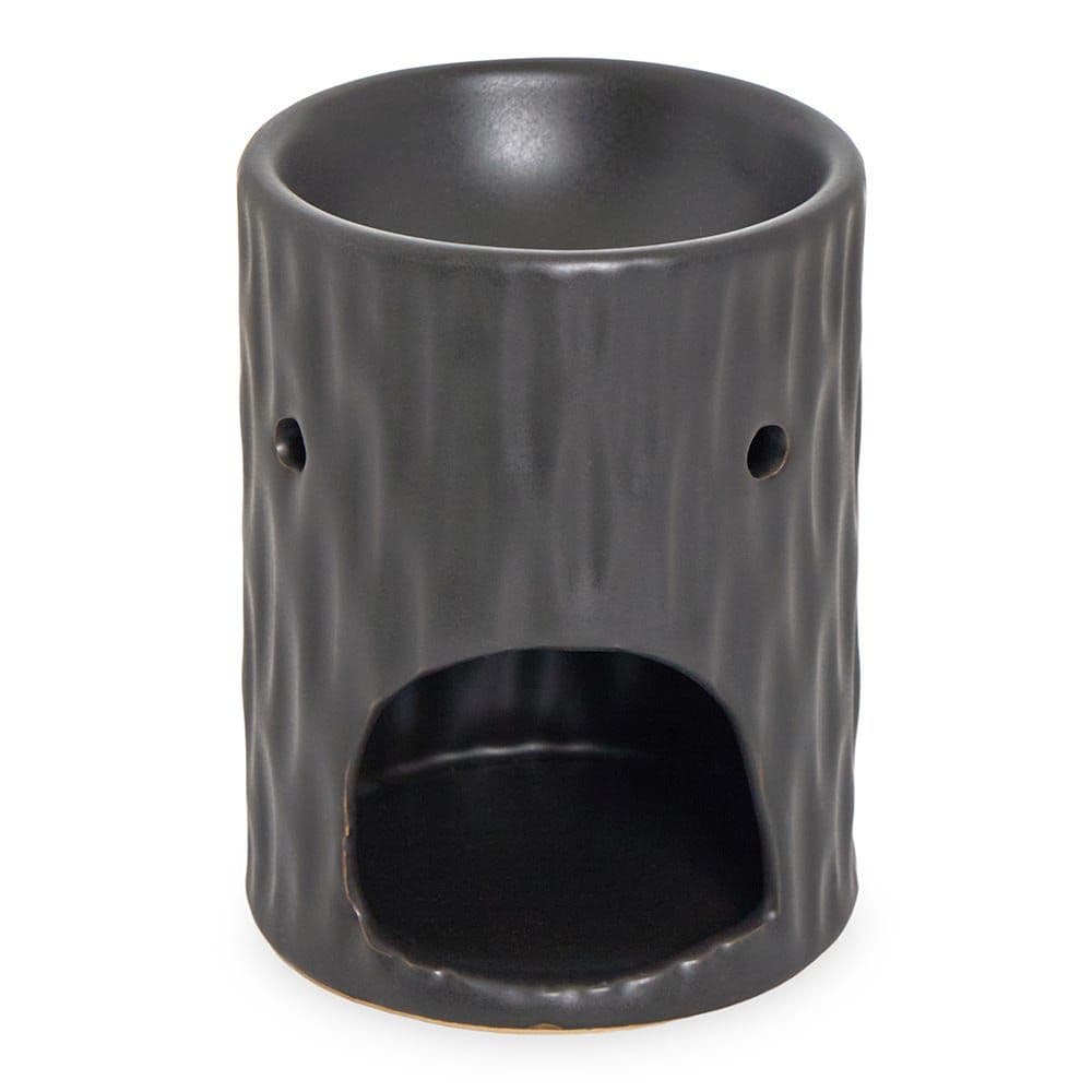 Woody Oil Burner, Black - 11.4cm