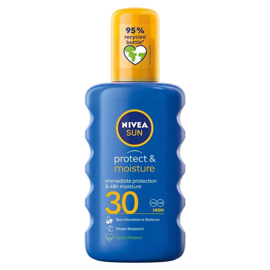 Nivea Sun Spray Protect & Moisture Spf30 200Ml