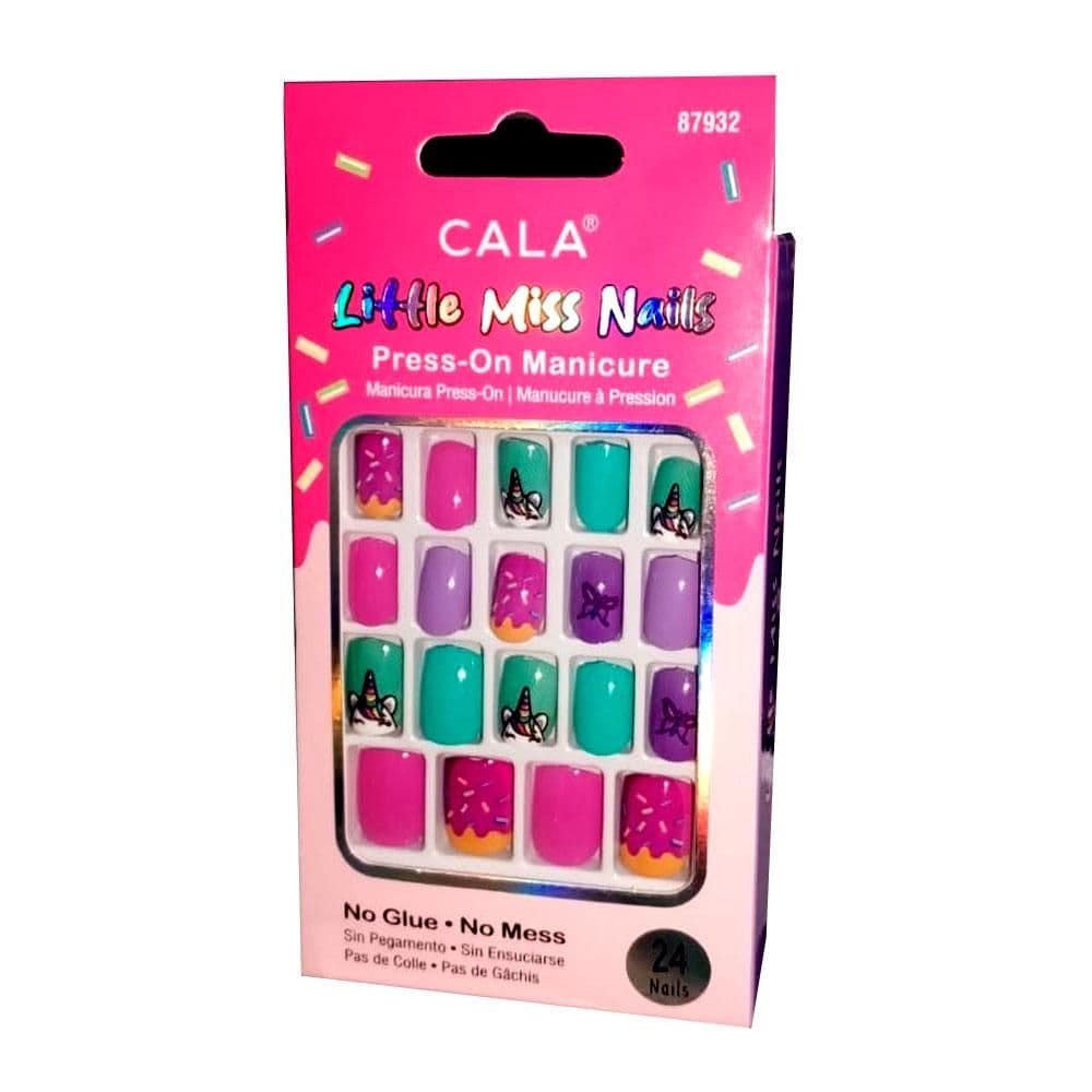 Cala Little Miss Nails Press-On Manicure 24 Nails No.12681